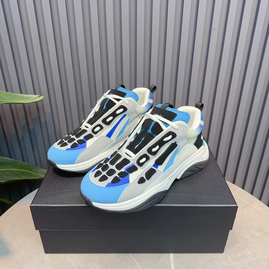 Men's shoes 💰740💰 AMIRI AMIRI fashion brand hot sale 🔥 Available all year round ✅ Official website synchronization Imported fabrics 1⃣️ vs 1⃣️ replica, original factory special original sole, 38-45 (38.45. Non-refundable)